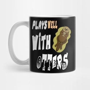 Otter gifts for otter lovers,her Otter half Mug